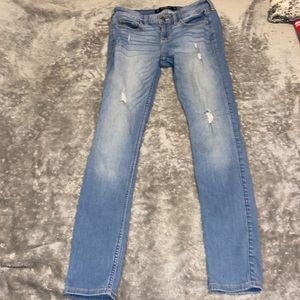 Hollister Low rise, super skinny jeans.